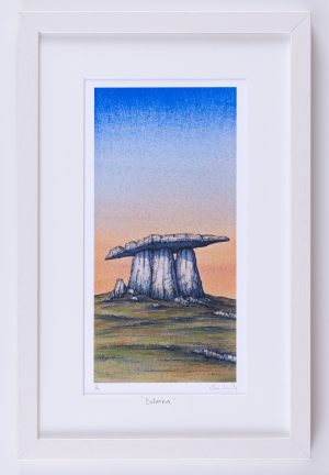 Dolmen Portrait Framed